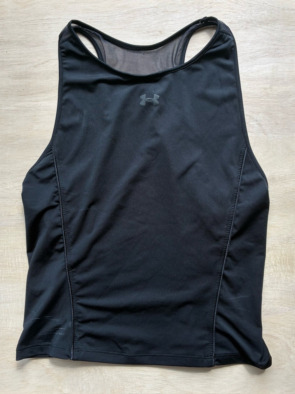 Under Armour HeatGear Women's Black Racerback Tank M Breathable
Stretch Mesh